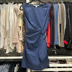 DVF Blue Mini Dress